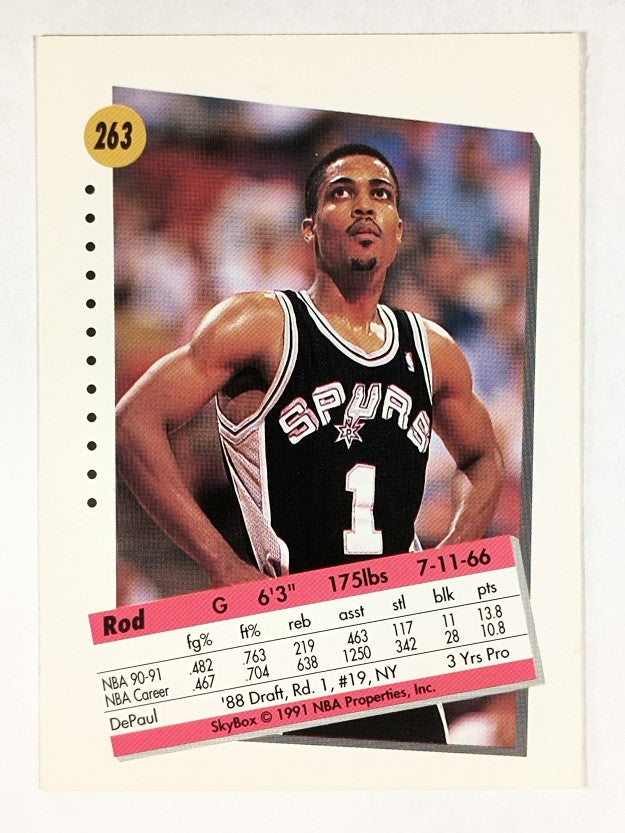 1991-92 SkyBox #263 Rod Strickland