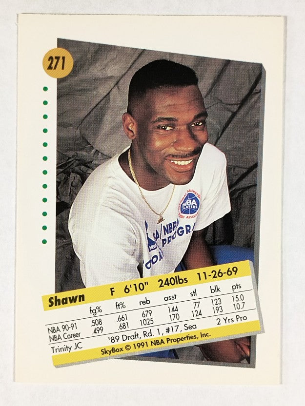 1991-92 SkyBox #271 Shawn Kemp