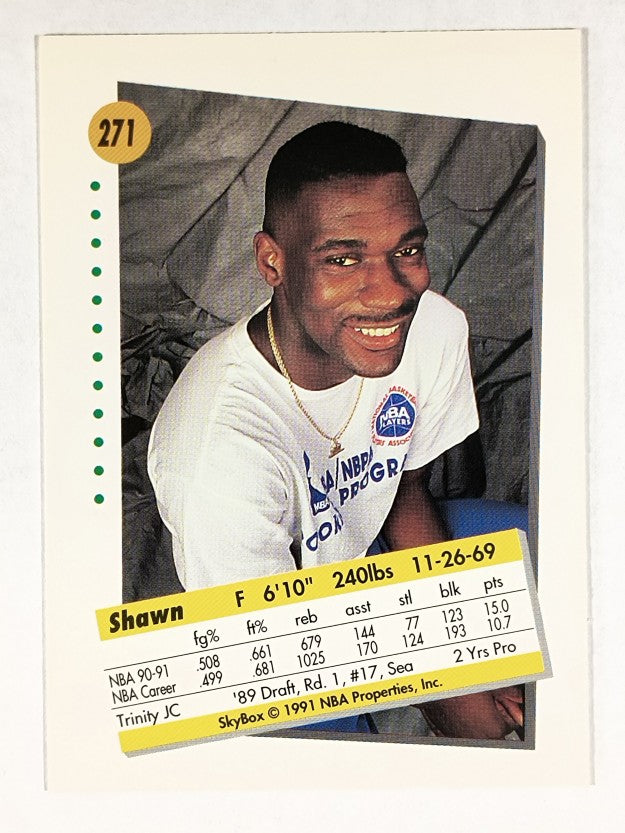 1991-92 SkyBox #271 Shawn Kemp