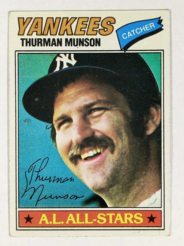 1977 Topps #170 Thurman Munson (EXMT)