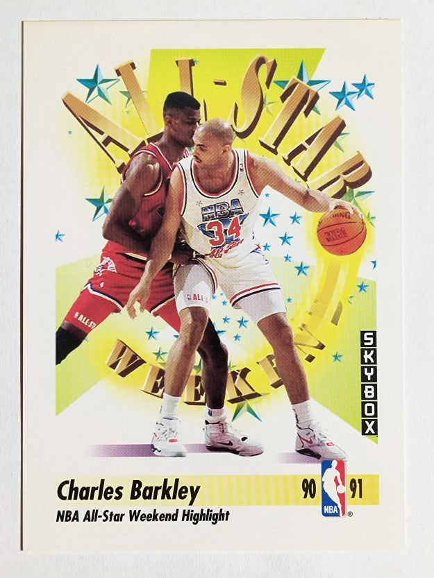 1991-92 SkyBox #316 Charles Barkley AS-MVP
