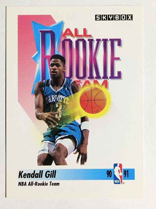 1991-92 SkyBox #321 Kendall Gill ART