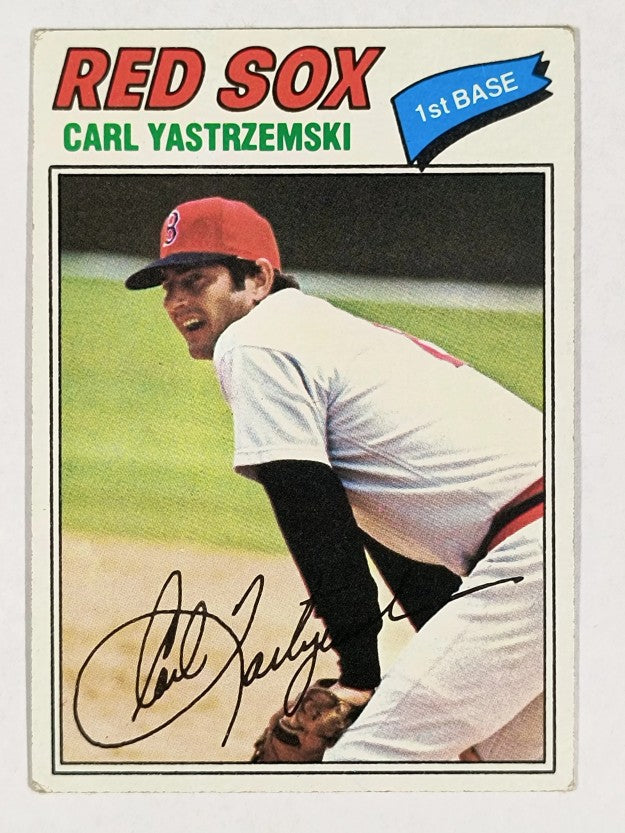 1977 Topps #480 Carl Yastrzemski (VGEX)
