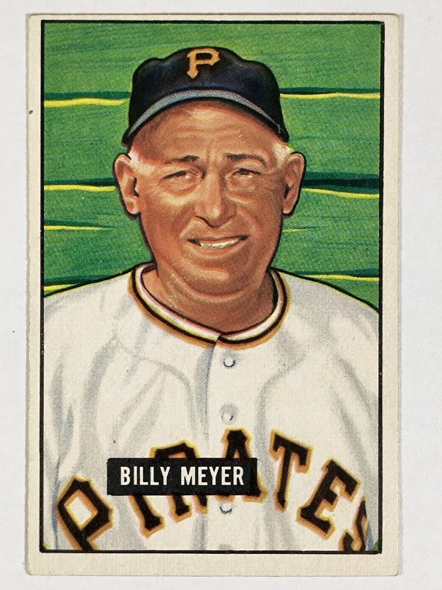 1951 Bowman #272 Billy Meyer MG RC (EXMT)