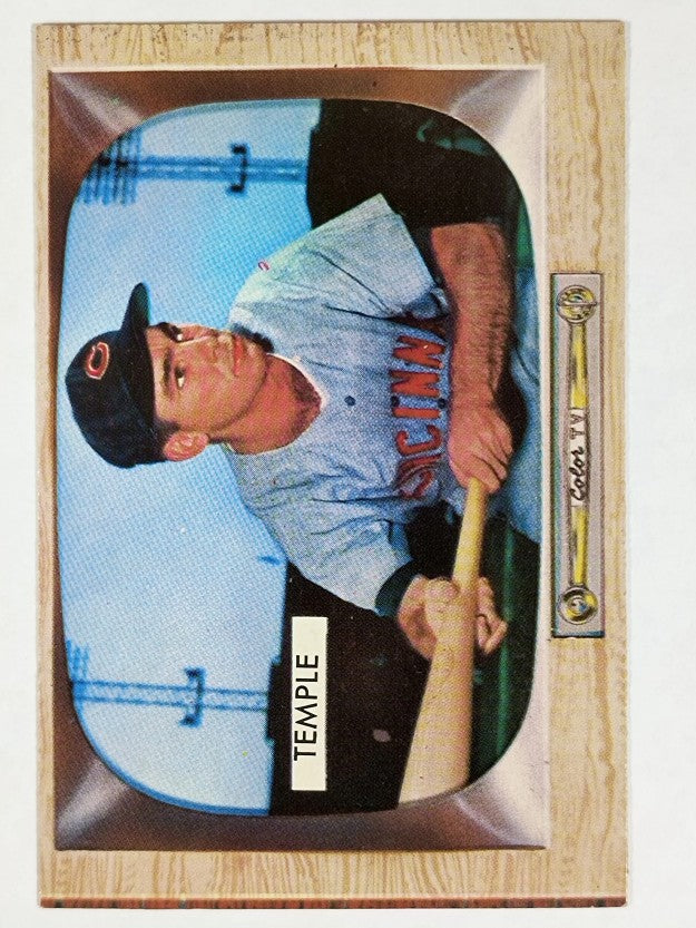 1955 Bowman #31 Johnny Temple RC (EXMT)