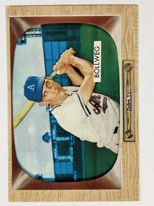 1955 Bowman #54 Don Bollweg (EXMT)