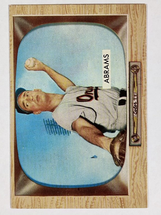 1955 Bowman #55 Cal Abrams (EXMT)