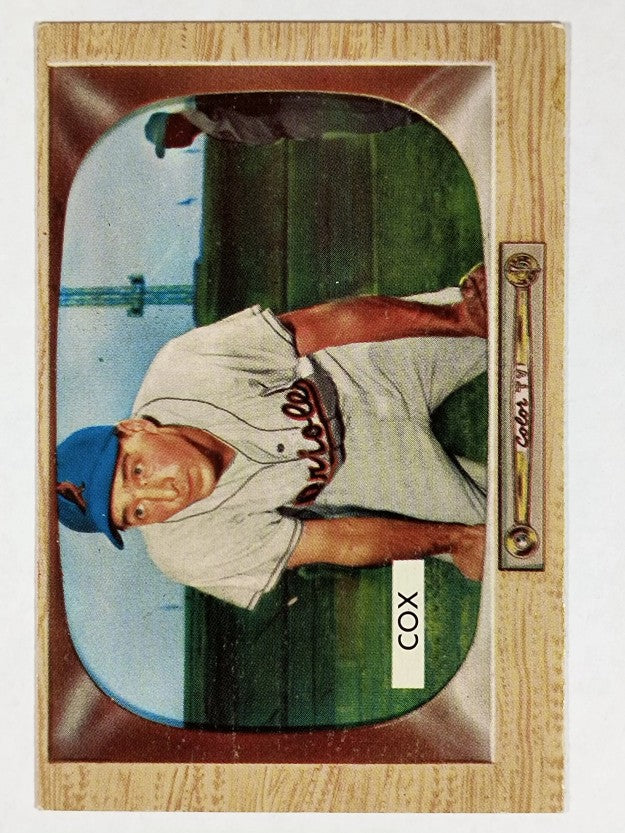 1955 Bowman #56 Billy Cox (EX)