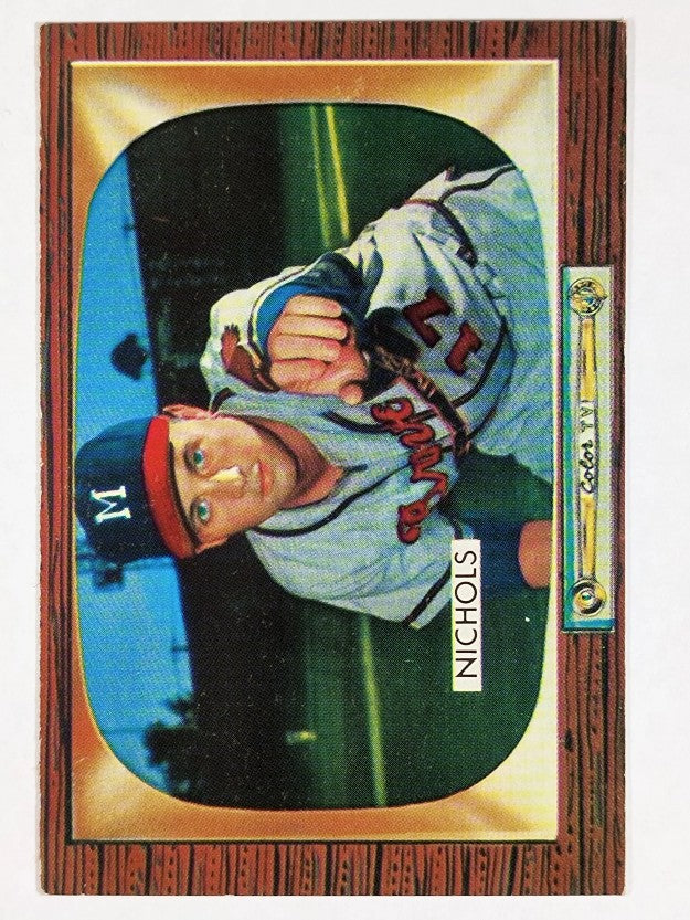 1955 Bowman #72 Chet Nichols (EXMT)