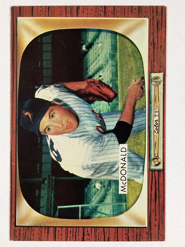 1955 Bowman #77 Jim McDonald RC (EXMT)