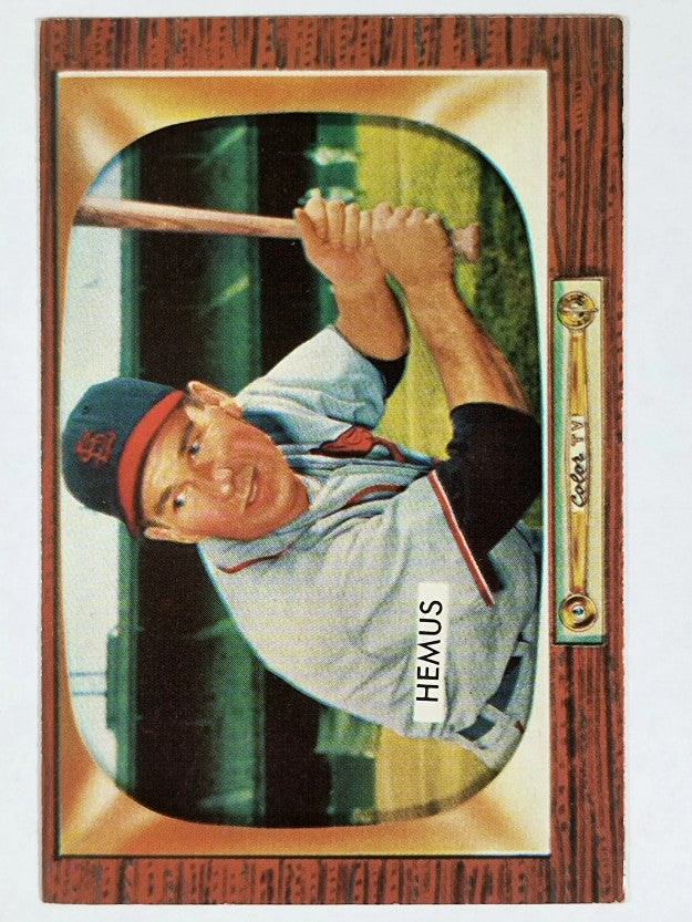 1955 Bowman #107 Solly Hemus (EXMT)