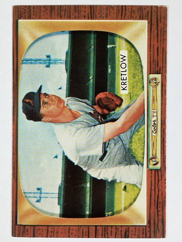 1955 Bowman #108 Lou Kretlow (EXMT)