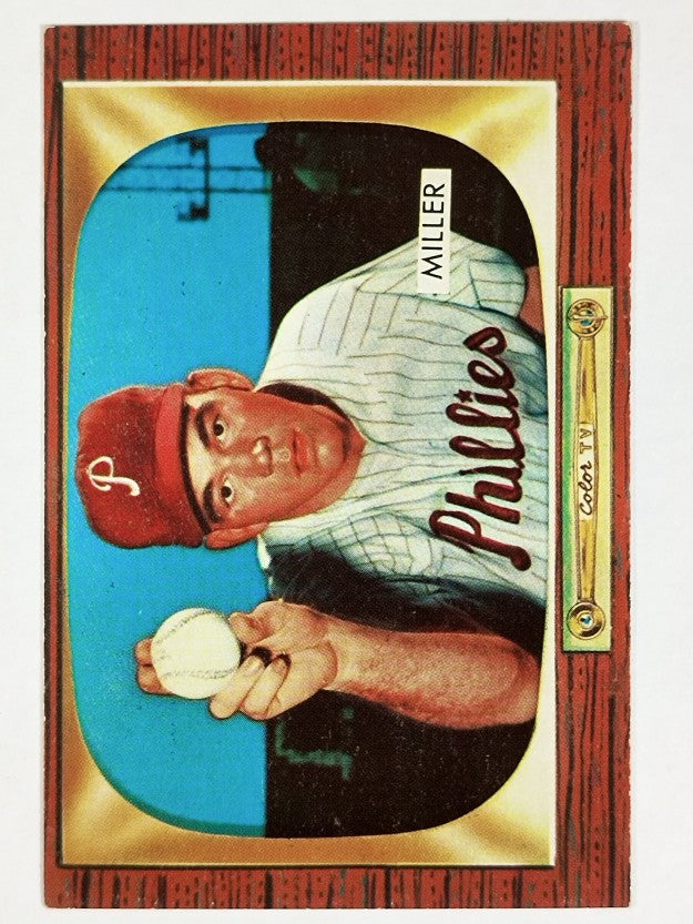 1955 Bowman #110 Bob Miller (EXMT)
