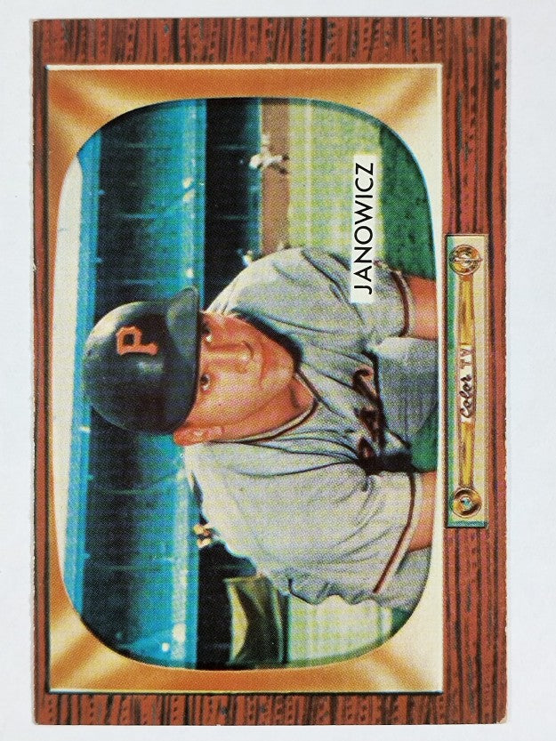 1955 Bowman #114 Vic Janowicz (EXMT)