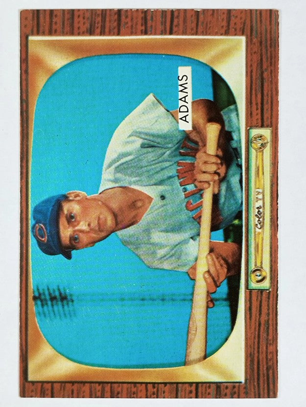 1955 Bowman #118 Bobby Adams (POOR)