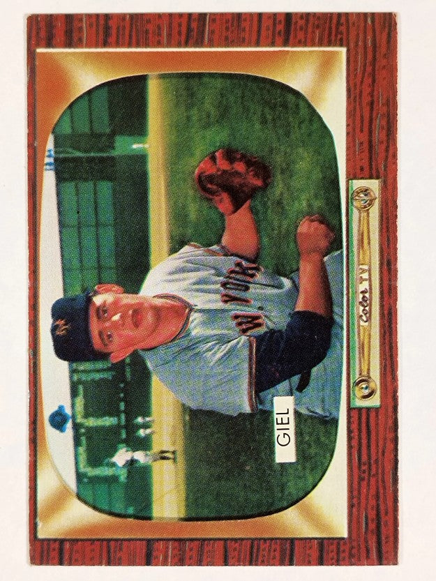 1955 Bowman #125 Paul Giel RC (EXMT)