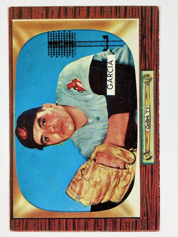 1955 Bowman #128 Mike Garcia (EX)