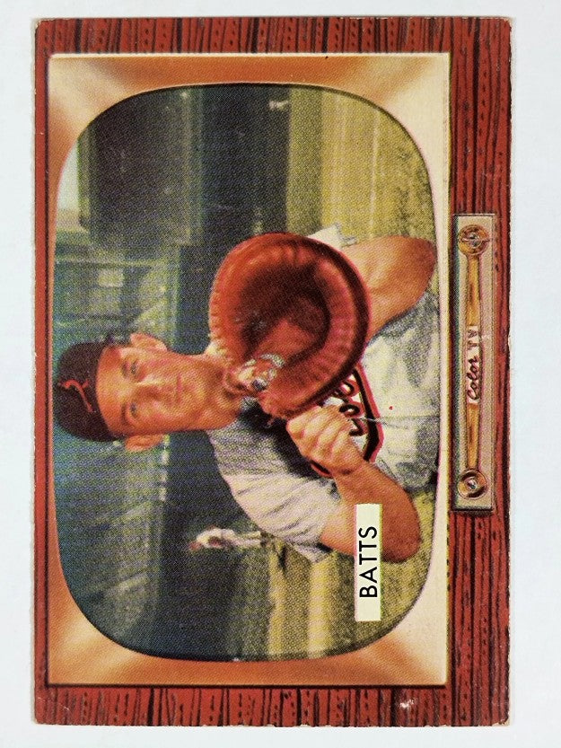 1955 Bowman #161 Matt Batts (VG)