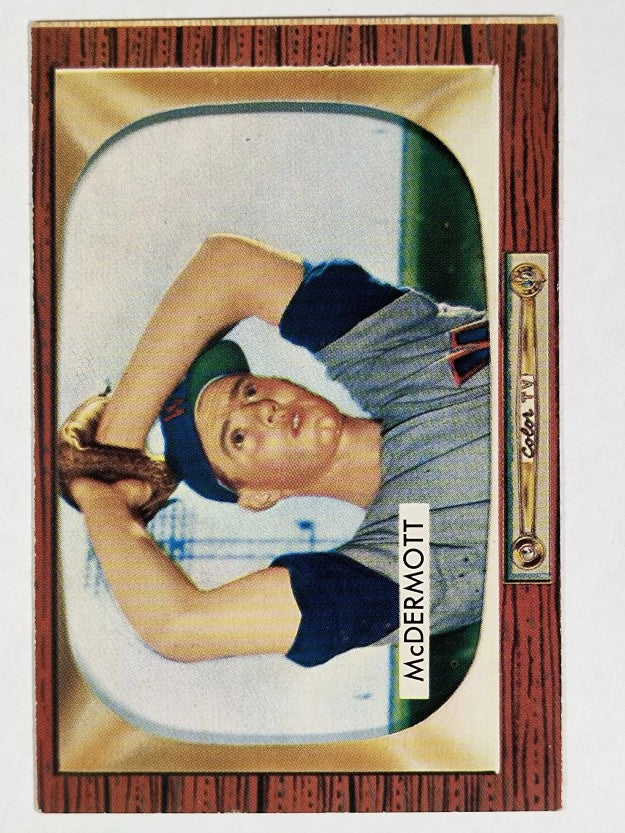 1955 Bowman #165 Maurice McDermott (EXMT)