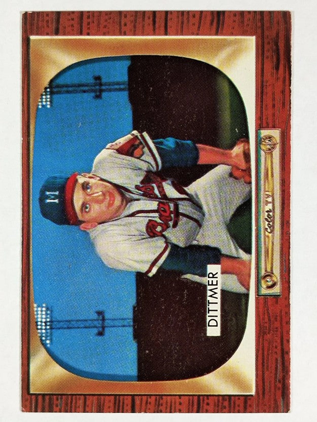 1955 Bowman #212 Jack Dittmer (EXMT)
