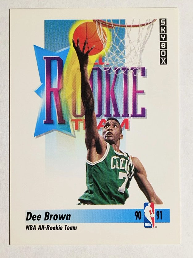 1991-92 SkyBox #322 Dee Brown ART
