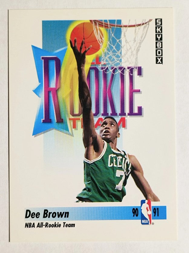 1991-92 SkyBox #322 Dee Brown ART