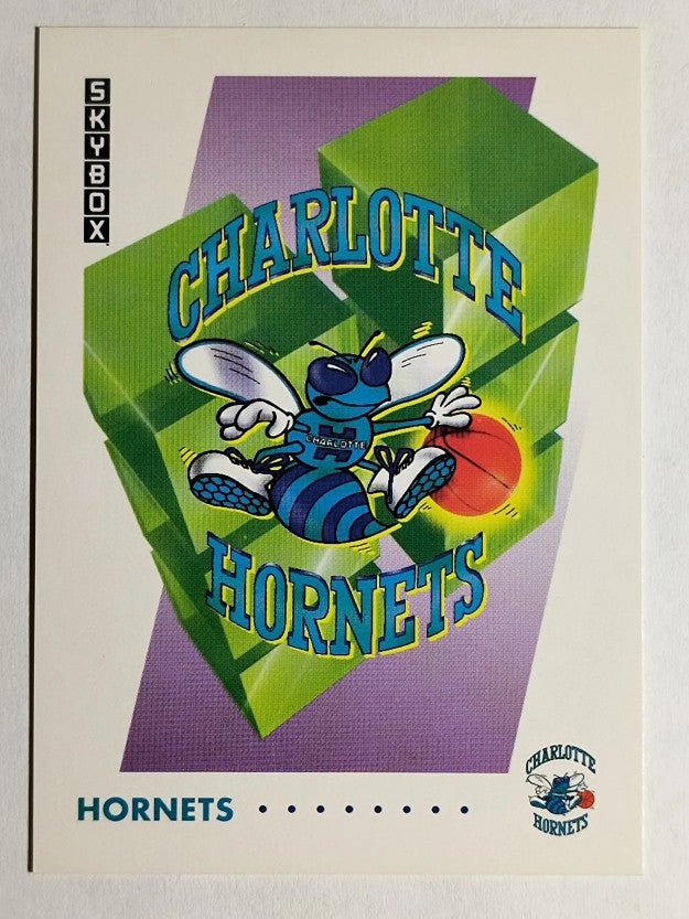 1991-92 SkyBox #353 Charlotte Hornets TL