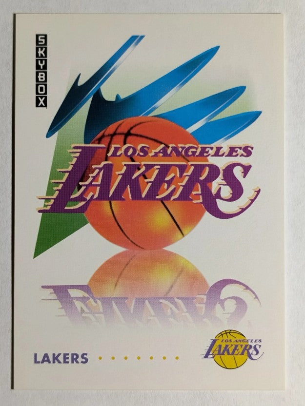 1991-92 SkyBox #363 Los Angeles Lakers TL