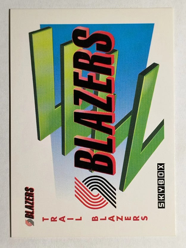 1991-92 SkyBox #372 Portland Trail Blazers TL