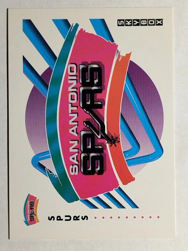 1991-92 SkyBox #374 San Antonio Spurs TL