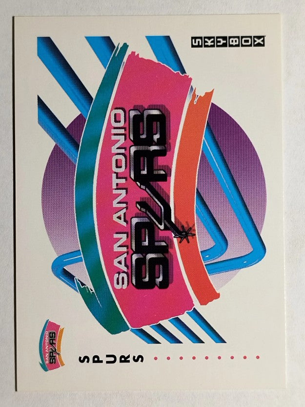 1991-92 SkyBox #374 San Antonio Spurs TL