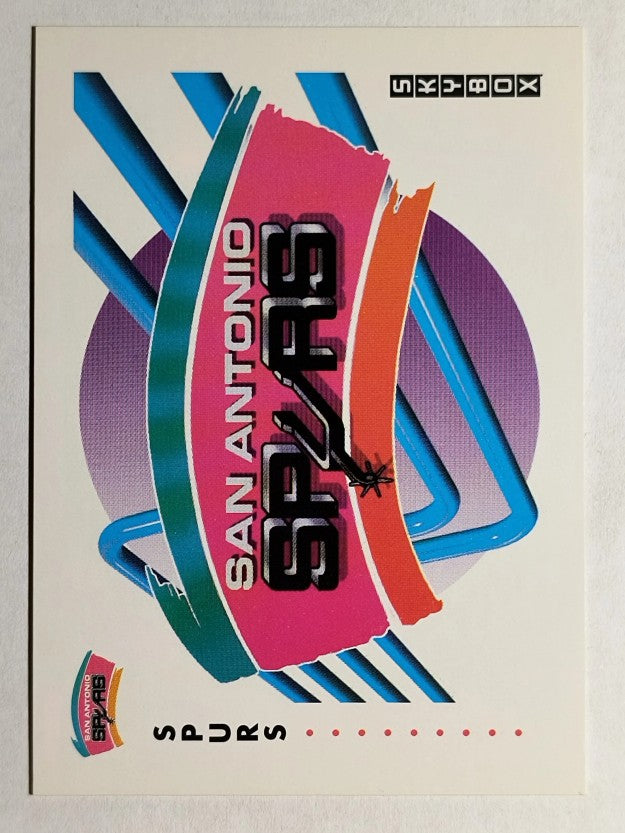 1991-92 SkyBox #374 San Antonio Spurs TL