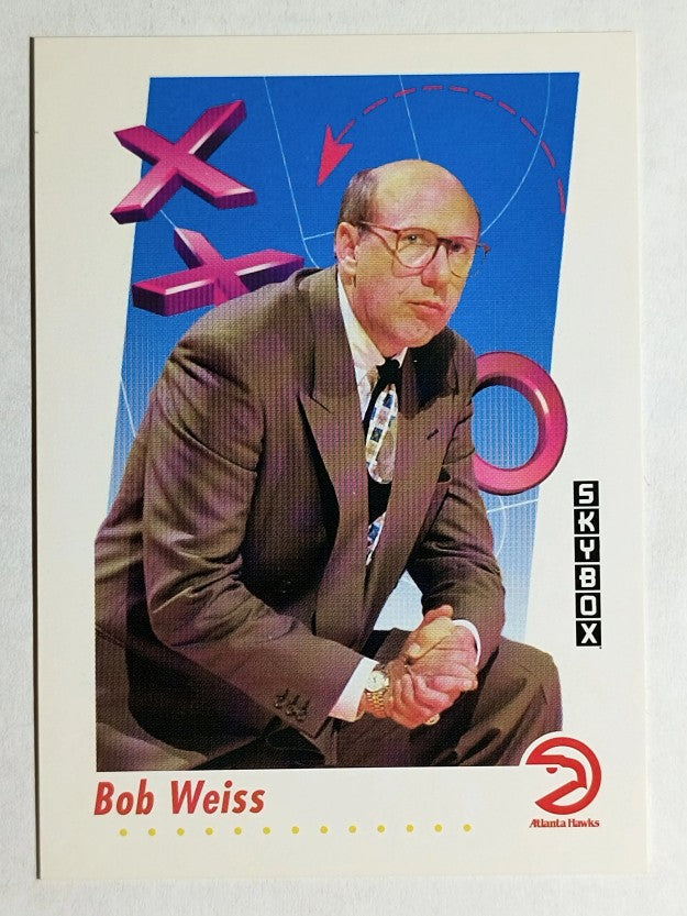 1991-92 SkyBox #378 Bob Weiss CO