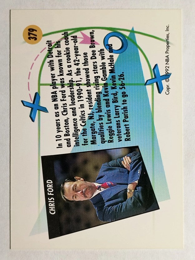 1991-92 SkyBox #379 Chris Ford CO