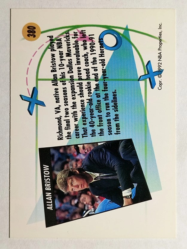 1991-92 SkyBox #380 Allan Bristow CO