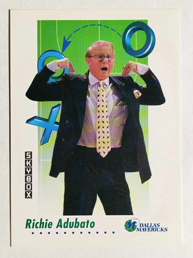 1991-92 SkyBox #383 Richie Adubato CO