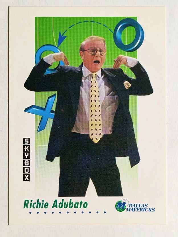 1991-92 SkyBox #383 Richie Adubato CO
