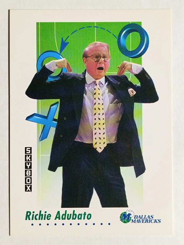 1991-92 SkyBox #383 Richie Adubato CO