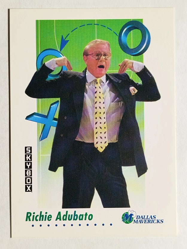 1991-92 SkyBox #383 Richie Adubato CO
