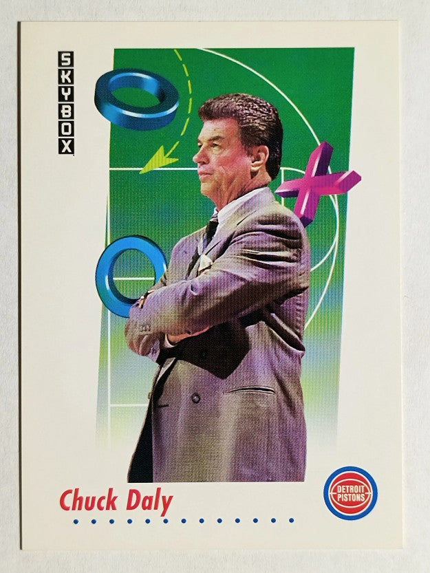 1991-92 SkyBox #385 Chuck Daly CO