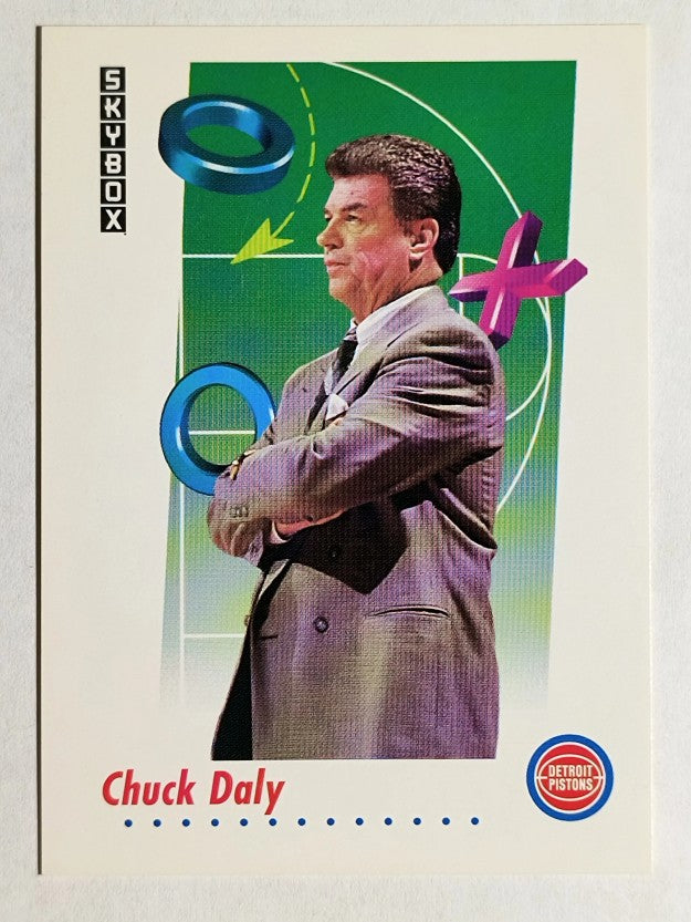1991-92 SkyBox #385 Chuck Daly CO