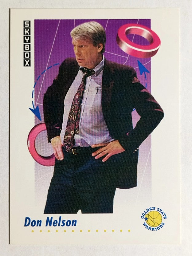 1991-92 SkyBox #386 Don Nelson CO