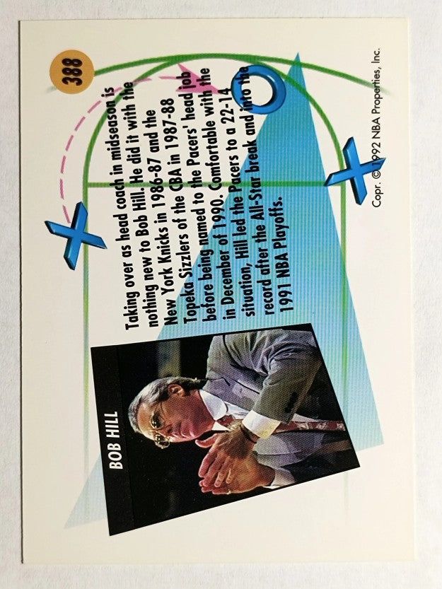 1991-92 SkyBox #388 Bob Hill CO RC
