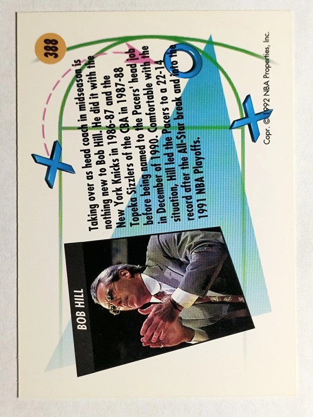1991-92 SkyBox #388 Bob Hill CO RC