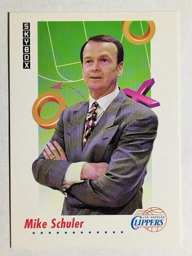 1991-92 SkyBox #389 Mike Schuler CO