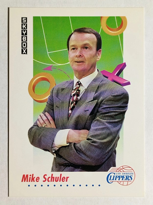 1991-92 SkyBox #389 Mike Schuler CO