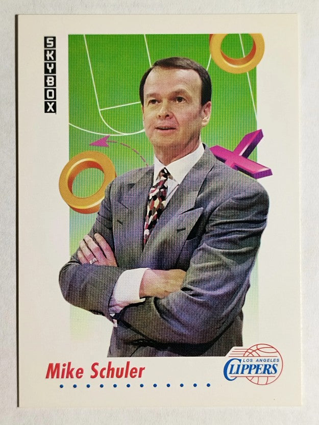 1991-92 SkyBox #389 Mike Schuler CO
