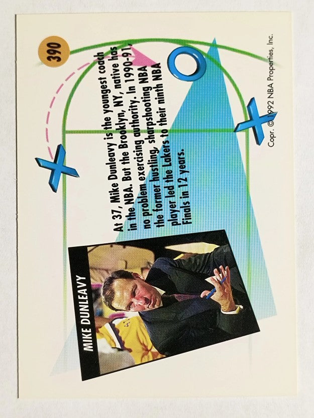1991-92 SkyBox #390 Mike Dunleavy CO
