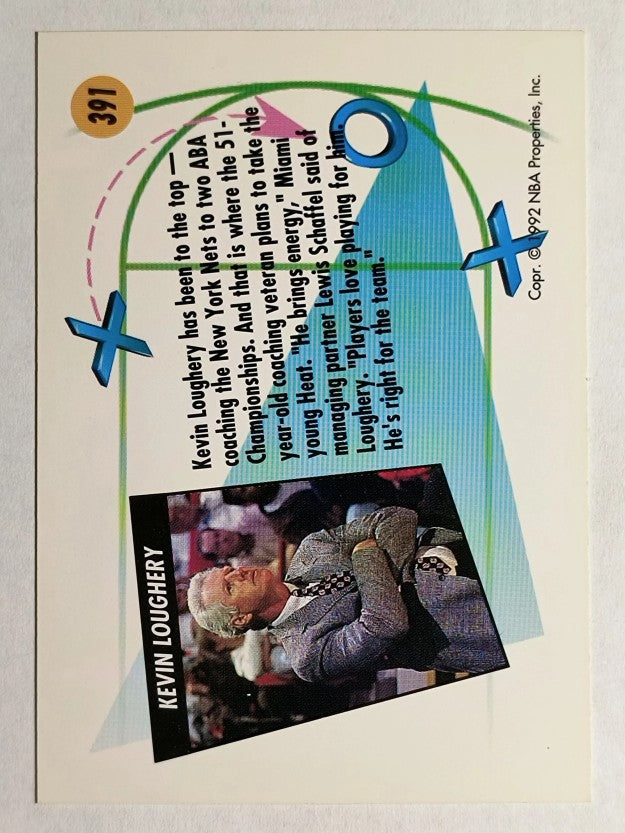 1991-92 SkyBox #391 Kevin Loughery CO