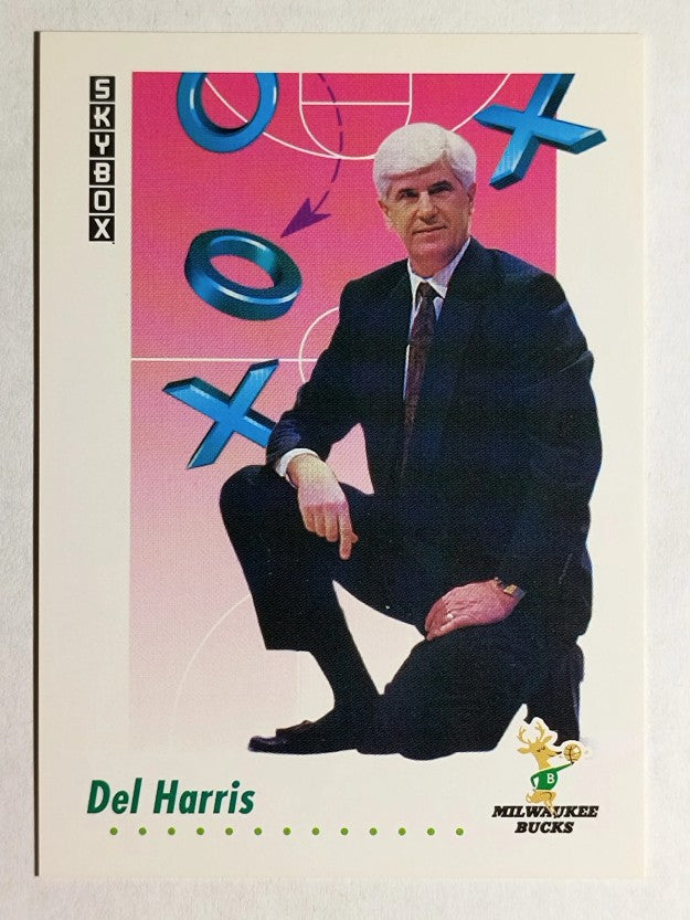 1991-92 SkyBox #392 Del Harris CO